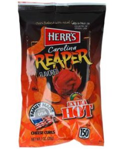 Herr's Carolina Reaper Cheese Curls Extra Hot