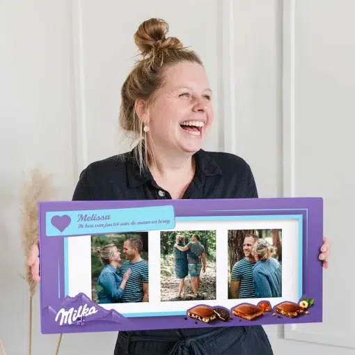 Milka XXL reep met je eigen naam