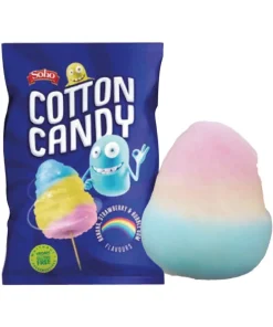 Suikerspin Rainbow cotton candy