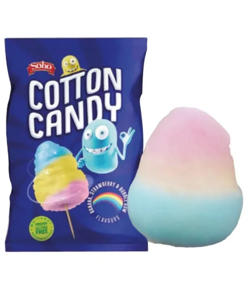 Suikerspin Rainbow cotton candy