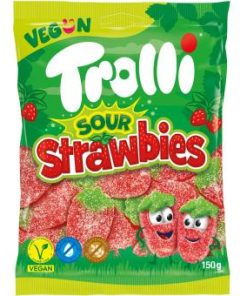 Trolli Sour Strawbies vegan