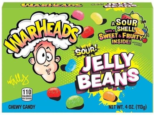 Warheads Sour Jelly Beans