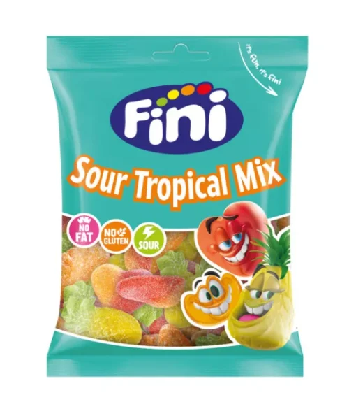 Fini Sour Tropical mix Halal 90 gram