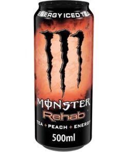 Monster Rehab Peach Iced Tea + Energy