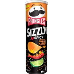 Pringles Sizzl'n Spicy Mexican Chilli & Lime 1