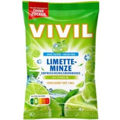 Vivil limoen munt snoepjes suikervrij