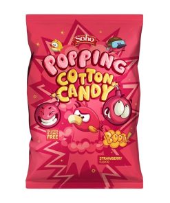 Suikerspin Popping cotton candy