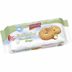 Suikervrije Hazelnoot ringen 200 gram