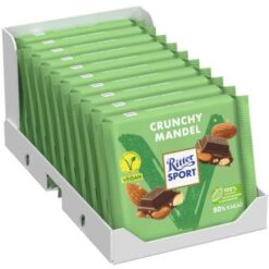 Ritter Sport Vegan Krokant Amandel grootverpakking