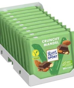 Ritter Sport Vegan Krokant Amandel grootverpakking