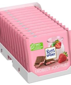 Ritter Sport chocolade Aardbei Yoghurt grootverpakking