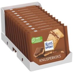 Ritter Sport chocolade Biscuit grootverpakking