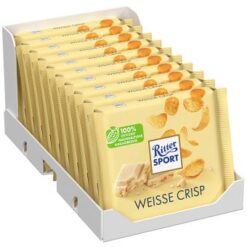 Ritter Sport chocolade Crispy wit grootverpakking