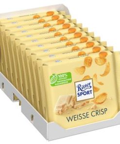 Ritter Sport chocolade Crispy wit grootverpakking