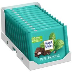 Ritter Sport chocolade Pepermunt grootverpakking