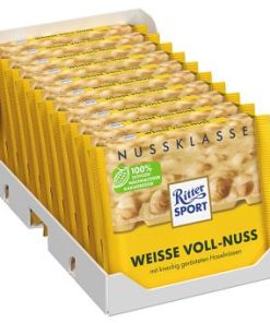 Ritter Sport chocolade Vol noten wit grootverpakking