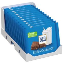Ritter Sport chocolade Volle Melk grootverpakking