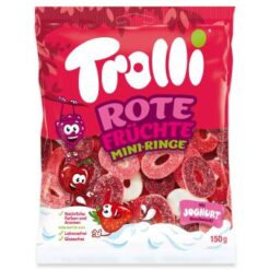 Trolli Rood Fruit Mini ringen