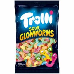 Trolli Zure gloeiwormen snoep 1kg