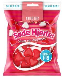 Nordthy Søde Hjerter suikervrij