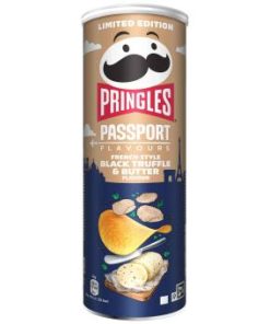 Pringles Passport Flavours French Style Black Truffle & Butter