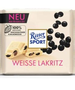 Ritter Sport chocolade wit drop
