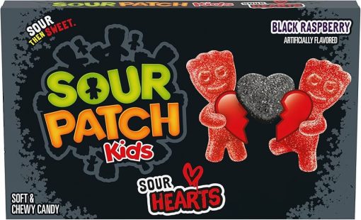 Sour Patch Black Raspberry Hearts Box