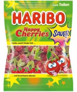 Haribo zure kersen 175 gram