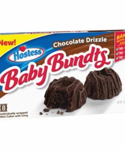 Hostess Baby Bundts Chocolate Drizzle