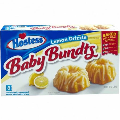 Hostess Baby Bundts Lemon Drizzle