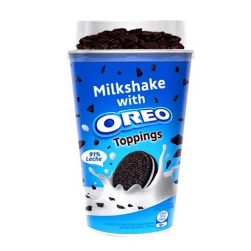 Milkshake met Oreo topping 200ml