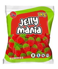 Halal zure wilde aardbei 1kg Jellymania