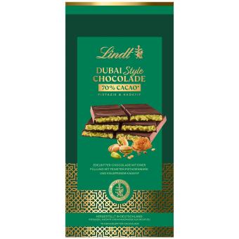 Lindt Dubai Style Chocolade puur Lindt Dubai Style Chocolade puur
