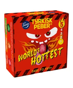 Tyrkisk Peber the World's Hottest candy box