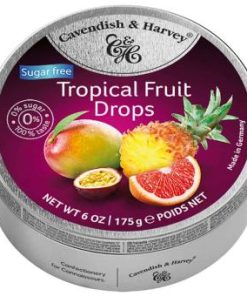 Cavendish & Harvey Cavendish & Harvey Tropical Fruit Drops Suikervrij