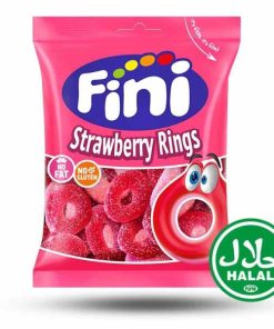 Fini Halal Strawberry rings