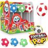 Gekleurde voetbal lolly