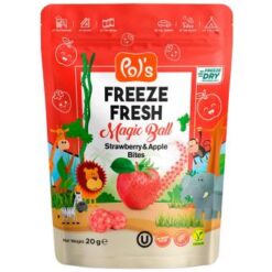Pol's Freeze Fresh Magic Ball Aardbei & Appel Bites
