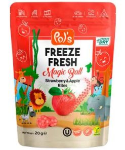 Pol's Freeze Fresh Magic Ball Aardbei & Appel Bites