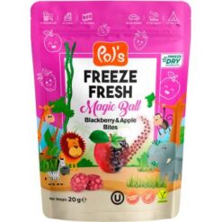 Pol's Freeze Fresh Magic Ball Zwarte bes & Appel Bites