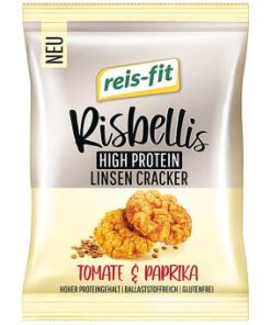 Risbellis High Protein Linsen Cracker Tomate & Paprika