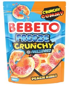 Bebeto Freeze Dried Peach Rings