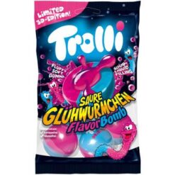 Trolli zure glimwormen Bom