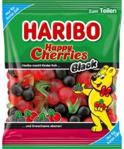 Haribo Happy Cherries Black 175 gram