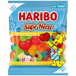 Haribo gekleurde hartjes 175 gram