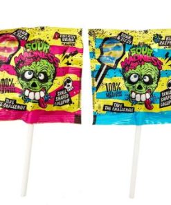 Sour Madness Schedelvormige Lollies