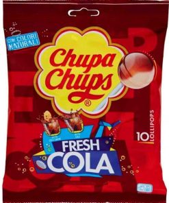 Chupa Chups fresh Cola zakje 10 stuks