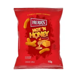 Herr's Hot 'N Honey Cheese Curls