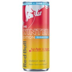 Red Bull Energy Drink Winter Edition Fuji-Apple & Ginger Suikervrij Pre Order