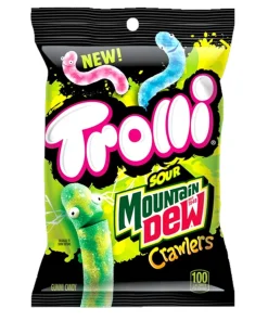 Trolli Sour Mountain Dew Crawlers